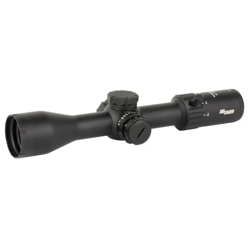 Sig Sauer Whiskey 4 Scope, 3-12x44mm, Black, Hellfire Quadplex Illuminated Reticle
