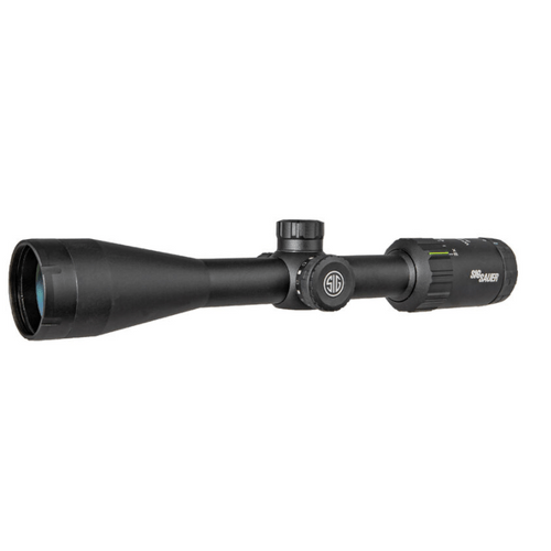 Sig Sauer Whiskey3 Scope 3-9x40MM 1″ SFP BDC-1 Quadplex Reticle 0.25 MOA