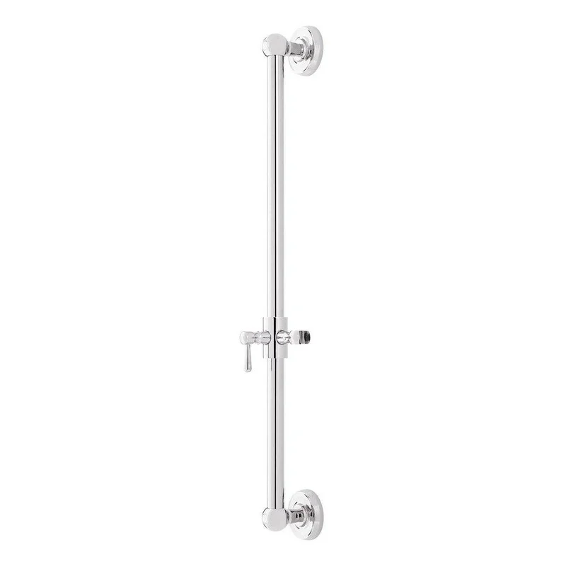 Signature Hardware 30 in. Shower Rail in Polished Chrome | Ferguson