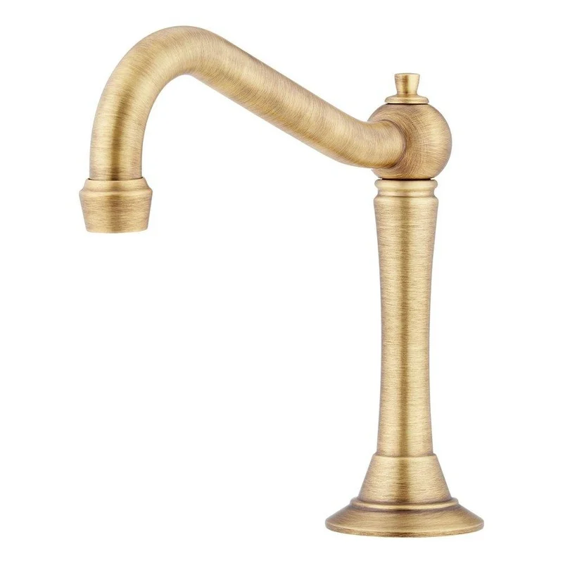Signature Hardware Marceau Widespread Bathroom Sink Faucet in Aged Brass | Ferguson