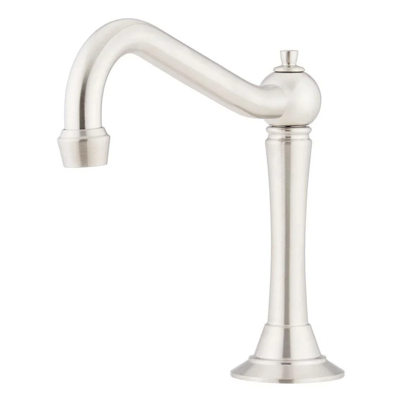 Signature Hardware Marceau Widespread Bathroom Sink Faucet in Brushed Nickel | Ferguson