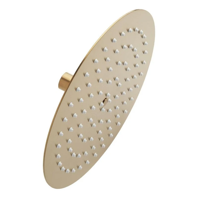 Signature Hardware Single Function Showerhead in Brushed Gold | Ferguson