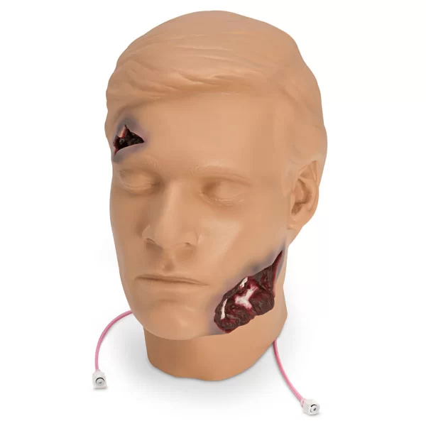 Simulaids Trauma Randy Head Flash Moulage