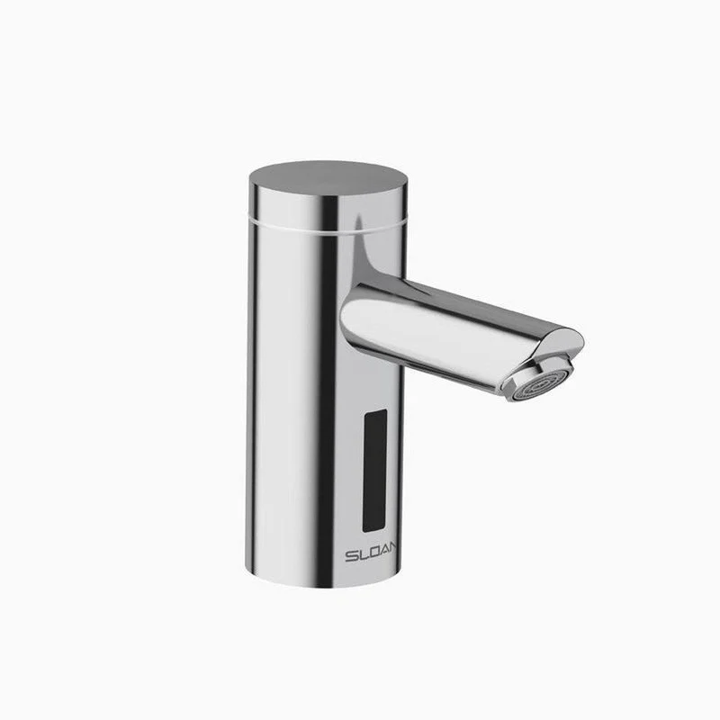 Sloan Optima 0.5 gpm Battery Powered Sensor Bathroom Sink Faucet with Integrated Side Mixer in Polished Chrome | Ferguson
