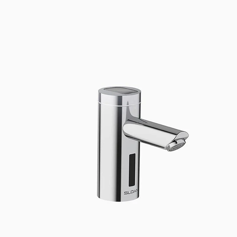 Sloan Optima 0.5 gpm Solar Powered Sensor Bathroom Sink Faucet with Integrated Side Mixer in Polished Chrome | Ferguson
