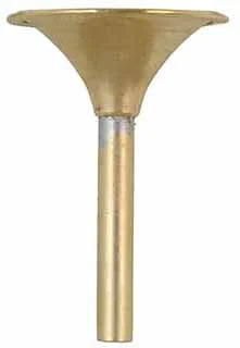 Small Brass Funnel for filling Powder Horns,with 1/4" diameter tube