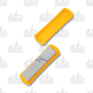Smith 4" Natural Arkansas Stone with Yellow Base SA50556