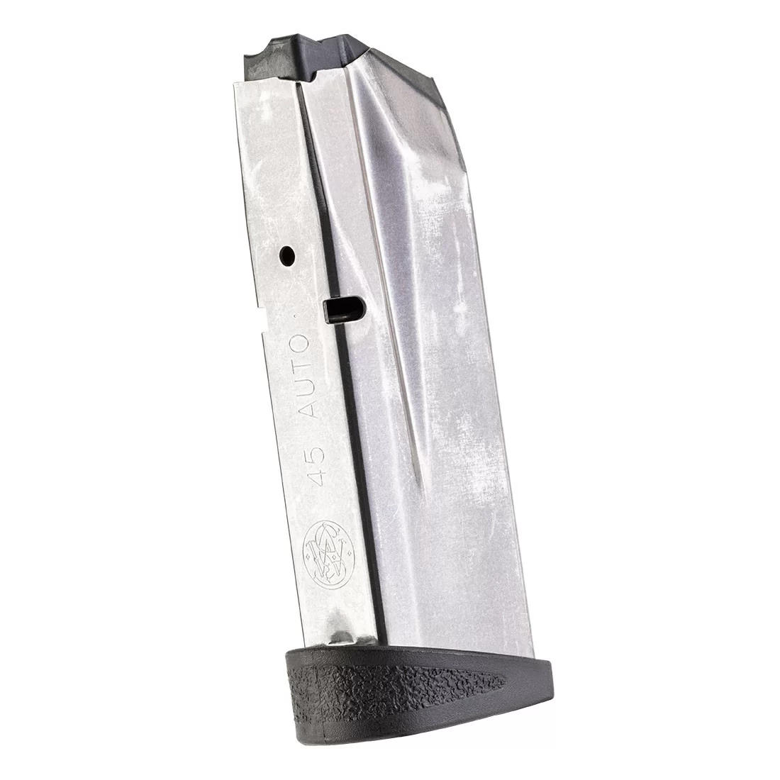 Smith & Wesson 45 Auto, Compact, 8 Round Magazine with Finger Rest, Black Base Plate