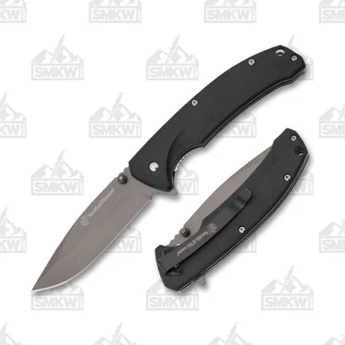 Smith & Wesson Assisted Velocite Folding Knife 3.38in Clip Point Blade 1122573