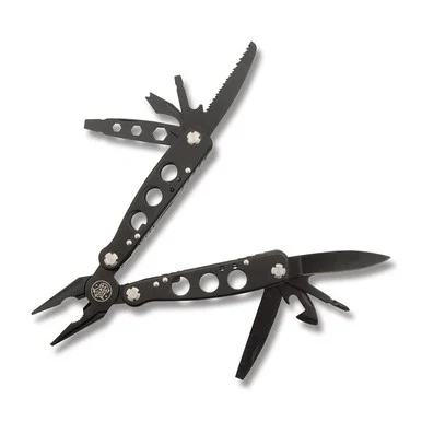 Smith & Wesson Knives 15 Function Multi-Tool with Black Coated 2Cr13 Stainless Steel Construction Model SWMT1CP