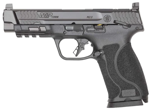 Smith & Wesson M&P M2.0 10mm, 4.6" Barrel, 3-Dot Sights, Optics Ready, 2x10rd Mags