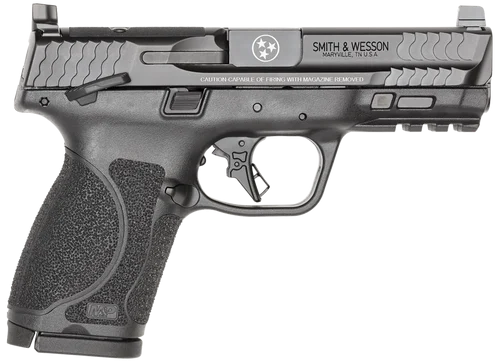 Smith & Wesson M&P M2.0 Compact 9mm, 4" Barrel, Black Polymer, Optic Ready, 15rd