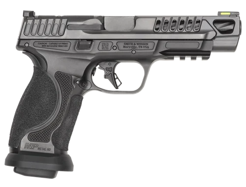 Smith & Wesson M&P M2.0 Competitor Heavy Duty 9mm, 5" Spiral Fluted Barrel, Optics Ready, No Manual Safety, 17rd, 4 mags