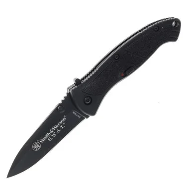 Smith and Wesson SWAT MAGIC Assisted Folding Knife 3.2in Drop Point SWSWATMB
