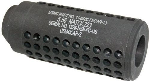 SOCOM MINI 1/2X28 TPI BLACKGUNTEC AR15 FAKE SUPPRESSOR