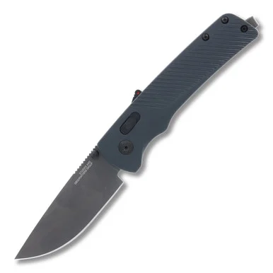 SOG Flash AT Urban Gray Folding Knife 3.45in Black Drop Point Blade SOG11180541