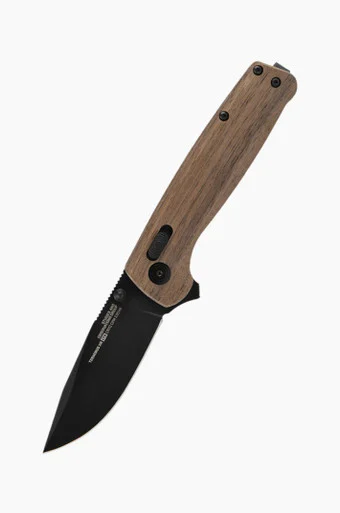SOG Terminus XR Limited Folding Knife Black D2 Walnut SOGTM1047CP