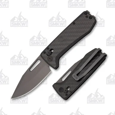 SOG Ultra XR Carbon and Graphite Folding Knife 2.8in Clip Point Blade SOG12630157