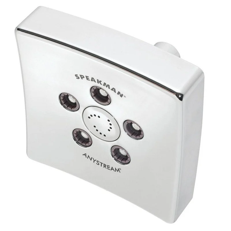 Speakman Kubos Multi Function Showerhead in Polished Chrome | Ferguson