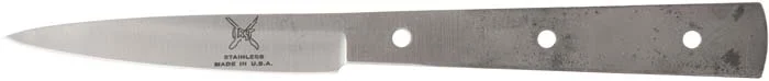 Spearpoint Paring Stainless Steel Knife Blade Blank,3" blade,by Russell ~ Green River, U.S.A.