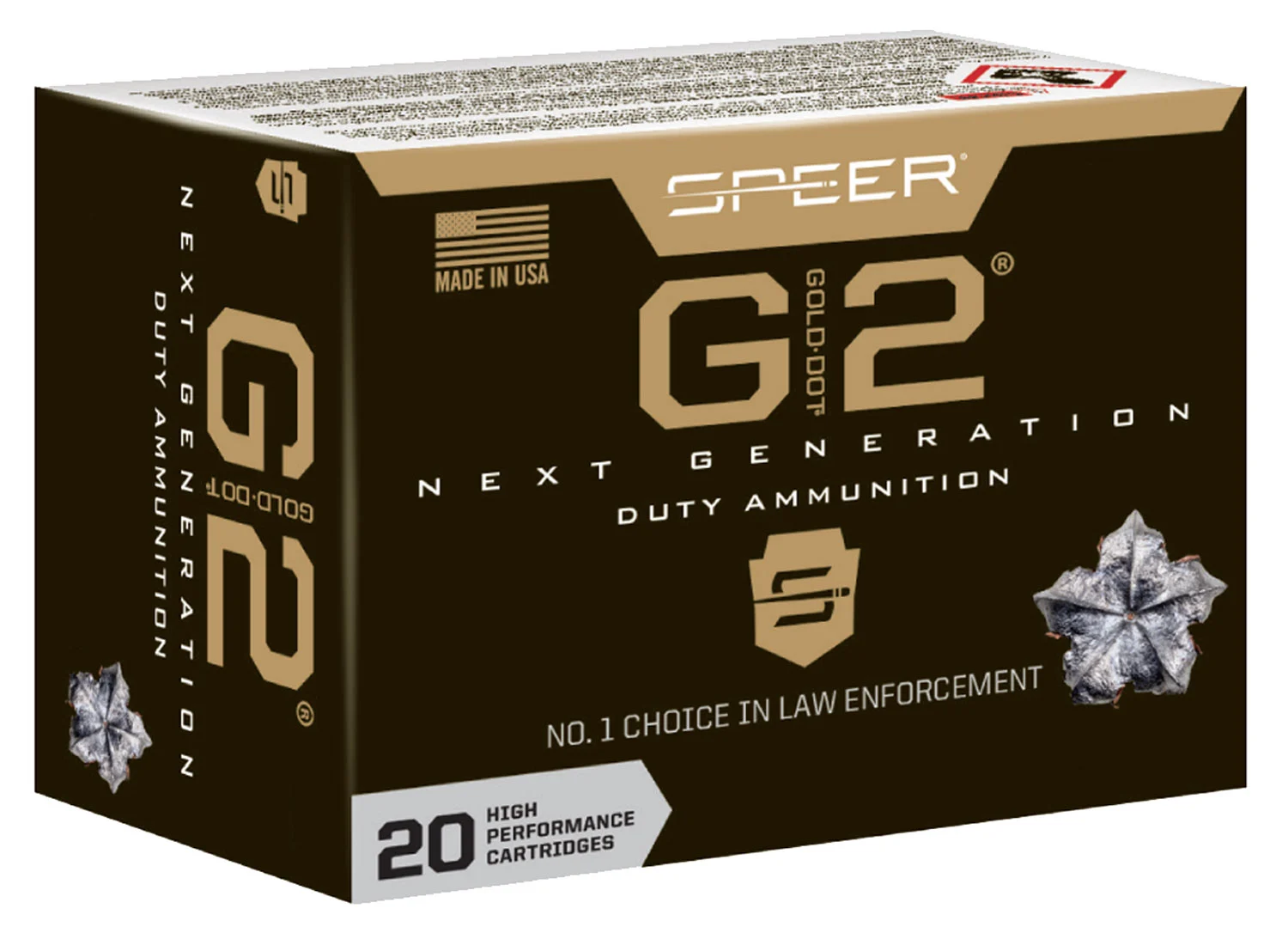 Speer 24256 Gold Dot G2 45 ACP +P 230 gr G2 20 Per Box/ 10 Case