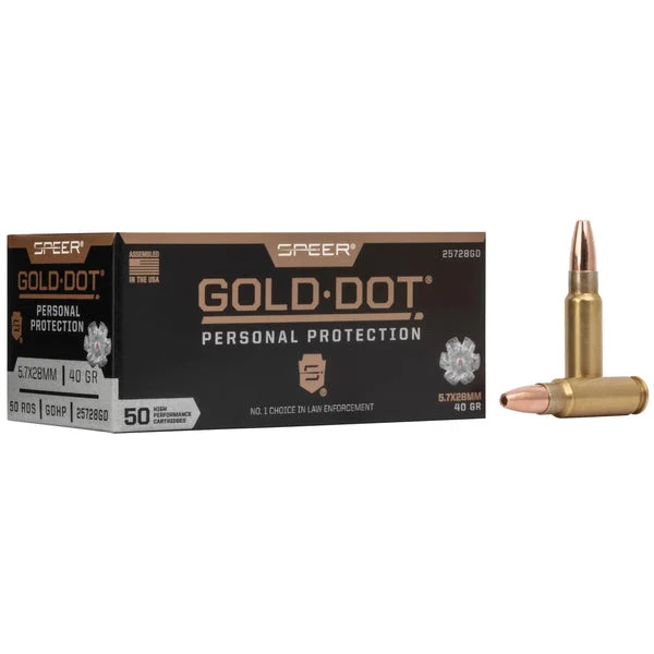 SPEER GOLD DOT 5.7X28MM 40GR HP 50RD