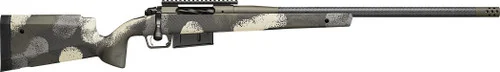 Springfield 2020 Waypoint 300 Winchester Magnum, 24" Carbon Fiber Barrel, Evergreen Camo, Green Rec, 3rd