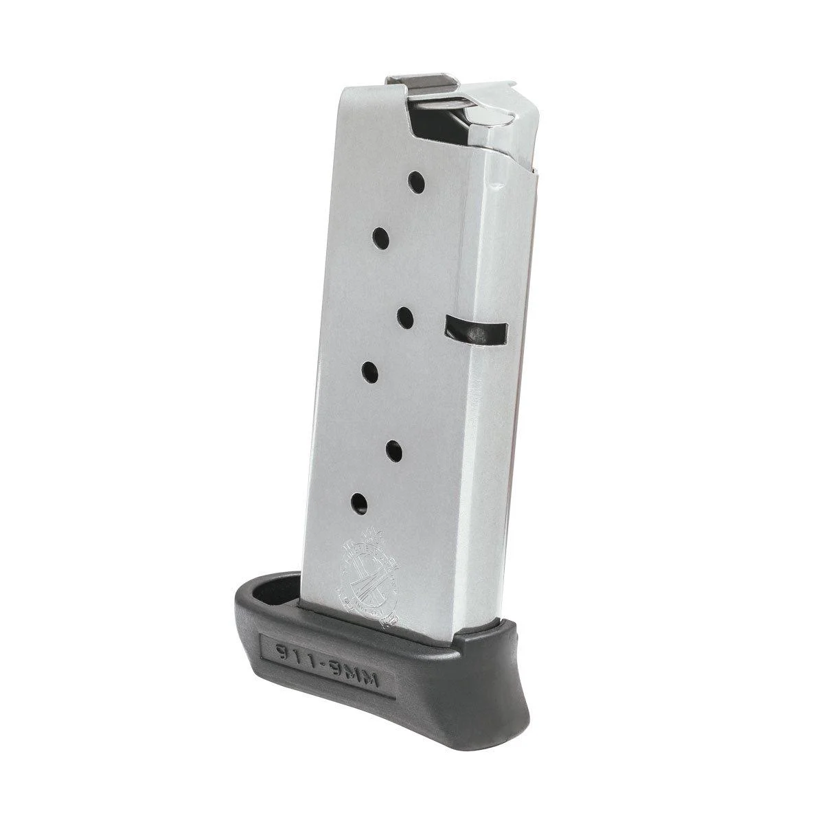 Springfield 911 Stainless Steel Magazine with Pinky Extension 9mm 7-Round