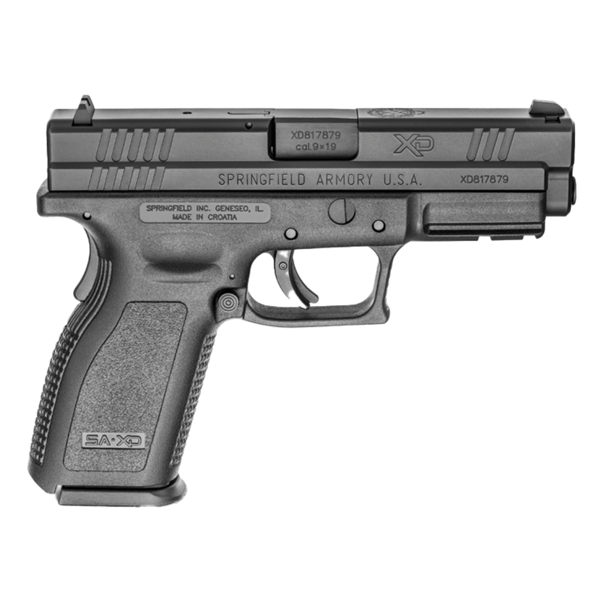 Springfield Armory Defend Your Legacy Series XD 4″ Service Model 9mm Handgun