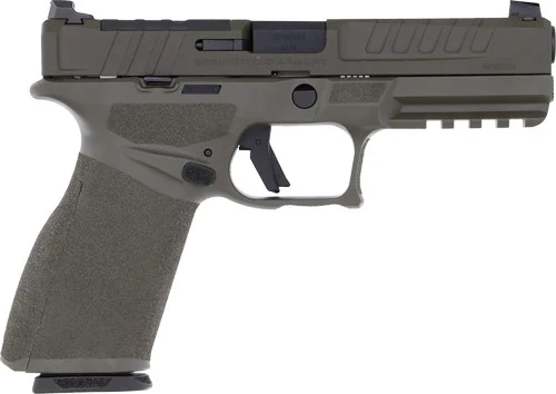 Springfield Echelon 4.5F 9mm, 4.5" Barrel, Cerakote Olive Drab, Optics Ready, Front Tritium, Tactical U-Dot Rear, 2x15rd Mags