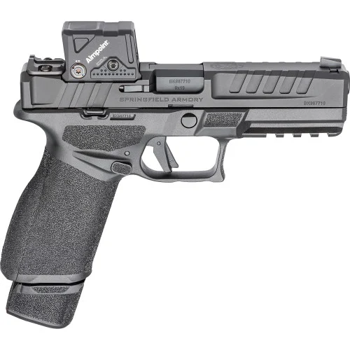 Springfield Echelon 4.5F COA Full Size, 9MM, 4.5" Barrel, Black, Aimpoint COA 3.5 MOA Dot Sight, Tritium Front Sight, Tactical Rack U-Dot Rear, 1x20rd & 1x17rd Mags
