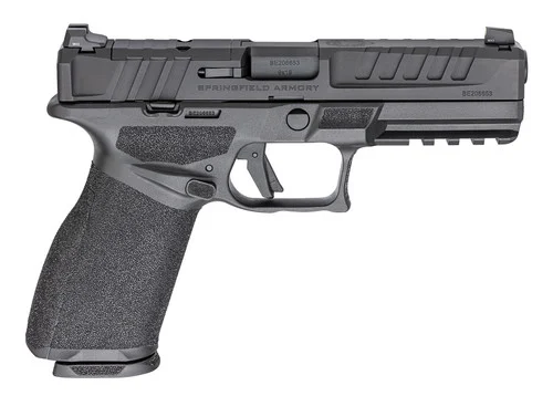 Springfield Echelon 9mm, 4.5" Barrel, Black,Tritium Front/Tactical Rack U-Notch Rear, OD Grip Module included, 15rd