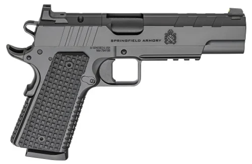 Springfield Emissary AOS 45 ACP, 5" Barrel, Black Cerakote, G10 Grip, 8rd
