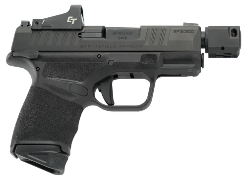 Springfield Hellcat RDP OSP 9mm, Manual Safety, Crimson Trace CT-1500 Red Dot, 11rd & 13rd Mags