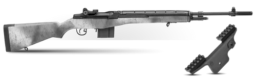Springfield M1A Standard Issue Gear Up Package 308 Win/7.62x51, 22" Barrel, Black Speckle Stock, Scope Mount,10rd Mag