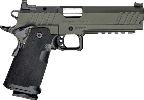 Springfield Prodigy Gear-Up Package 9mm, 4.25" Barrel, Tungsten Cerakote, Black Grip, 17rd