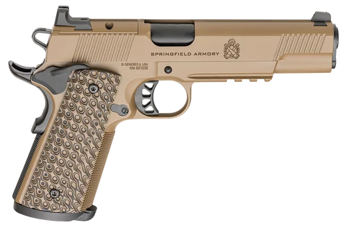 Springfield TRP 9mm, 5" Barrel, Coyote Brown, VZ Hydra G10 Grips, 9rd