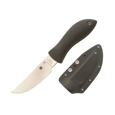 Spyderco Moran 3.92in Satin Upswept Bowie Fixed Blade Knife SPFB01