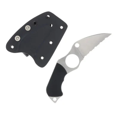Spyderco Swick 6 Small Serrated Black G10 SPFB14S6