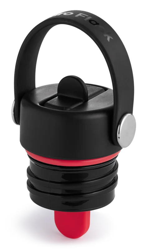 Standard Mouth Flex Straw Cap – Black