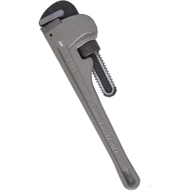 Stanley Pipe Wrench – Aluminum Handle