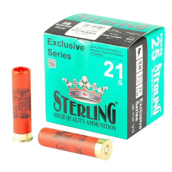STERLING EXCLSV 28GA 2.75" #8 25/250