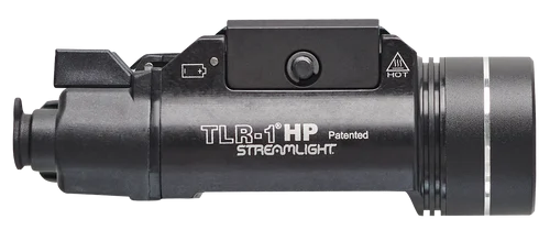 Streamlight TLR-1 HP Long Gun Kit, Weaponlight, 1,000 Lumens, Fits 1913 Rails, Black, Includes Safe Off Remote Door Switch, Remote Pressure Switch, Mounting Clips, and Standard Door Switch