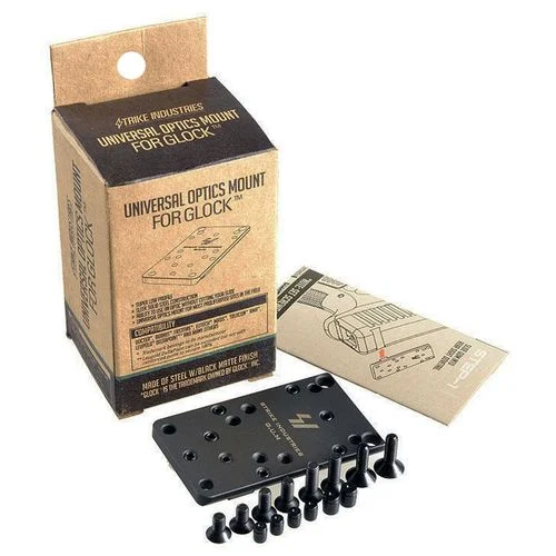 Strike GLOCKGUM G.U.M. Universal Optic Mount for Glock 1-Piece Black