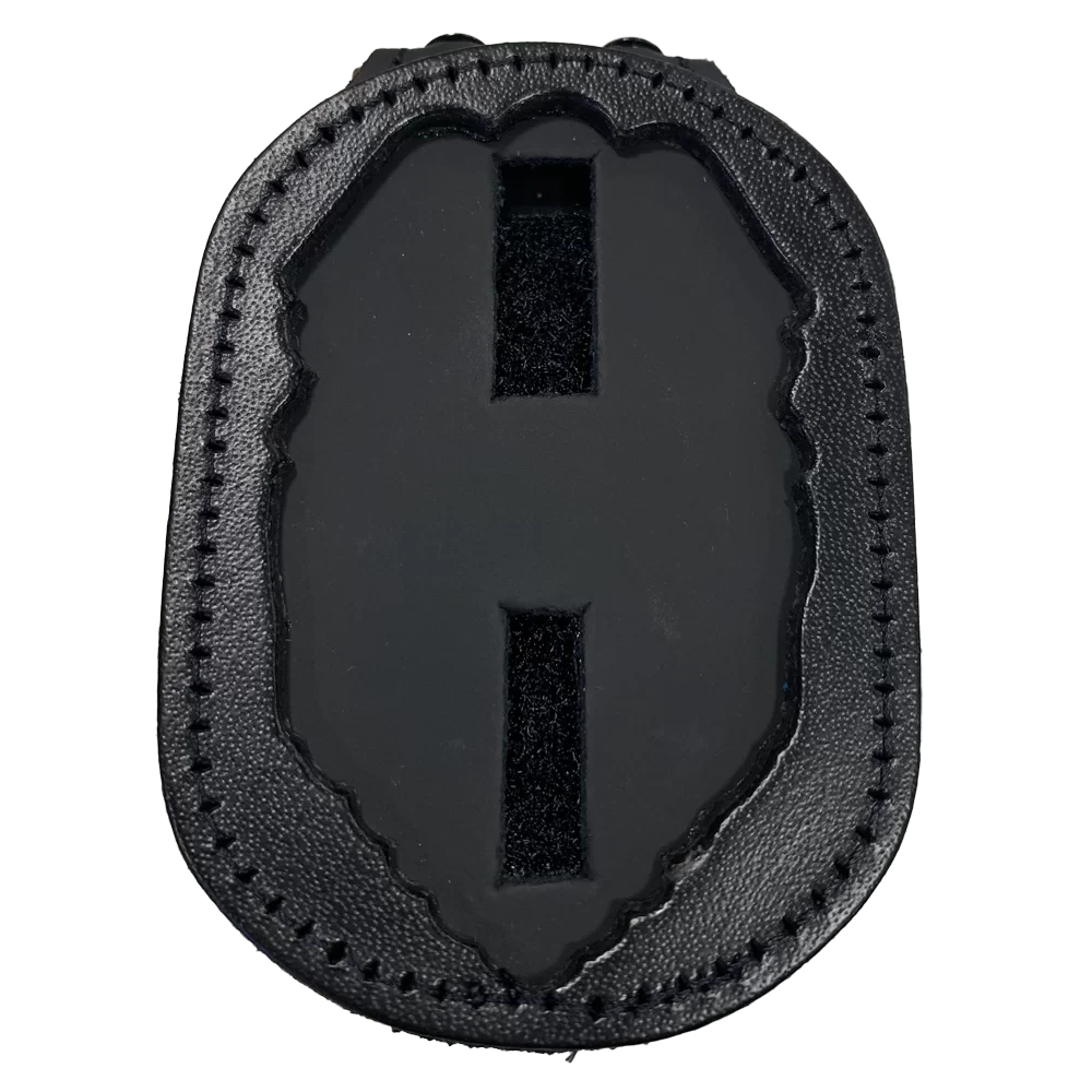 Strong Leather Recessed B538 Badge Holder