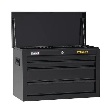 Stanley 26″ 4 Drawer Black Tool Chest