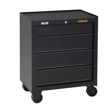 Stanley 26″ 4 Drawer Black Rolling Tool Chest