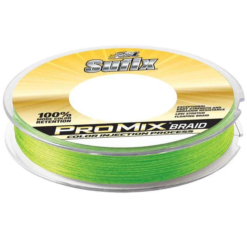Sufix ProMix Braid – 6lb – Neon Lime – 300 yds [630-106L]