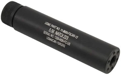 SUPPRESSOR BLACKGUNTEC AR15 SLIP OVER FAKE