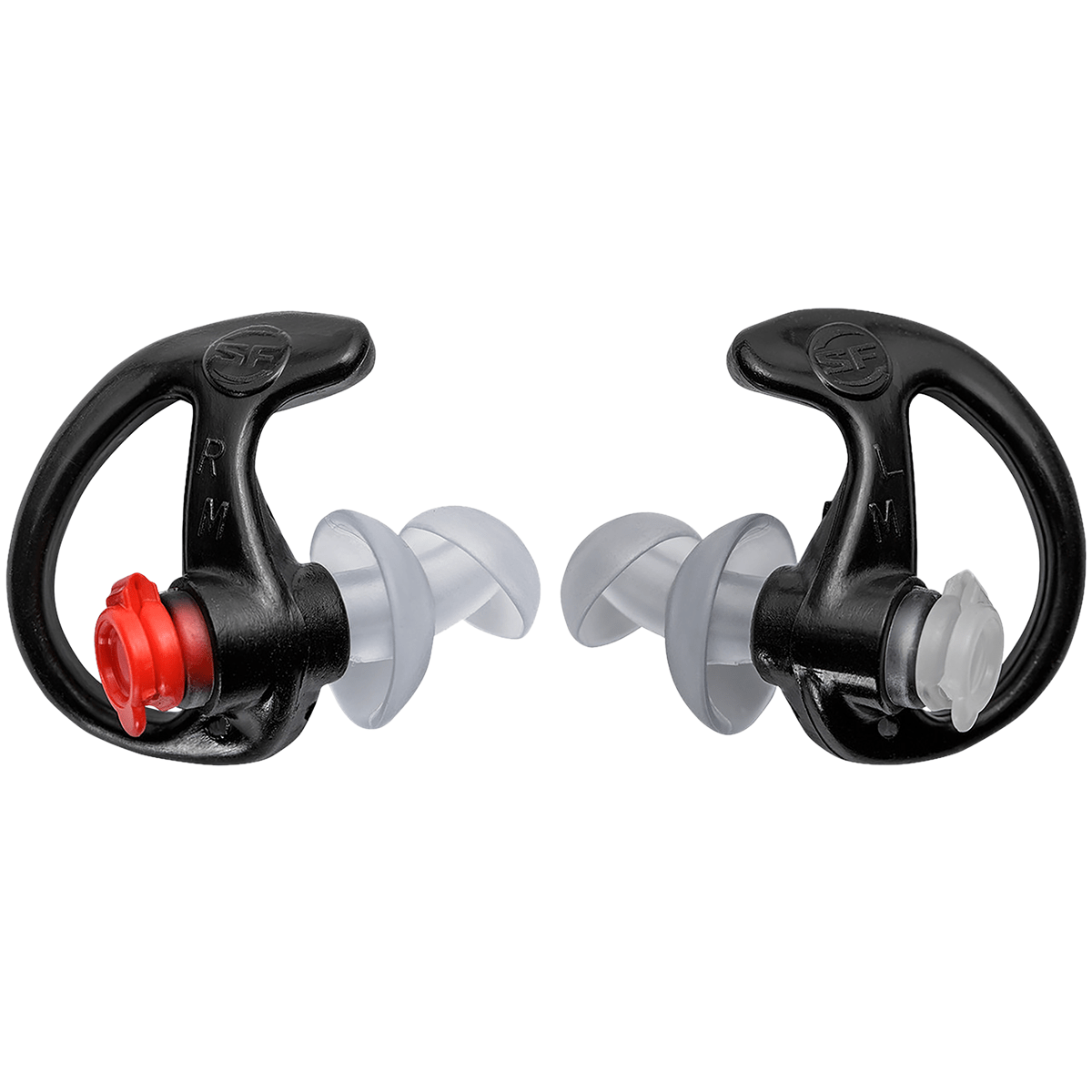 SureFire EP3BKMPR EP3 Sonic Defenders Polymer 24 dB Flanged Black Medium Adult 1 Pair